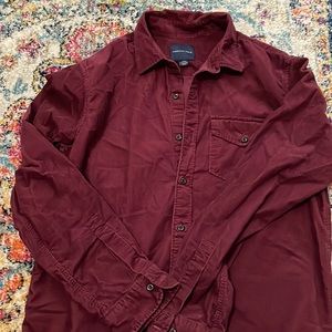American eagle corduroy shirt